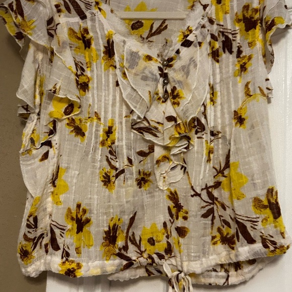 Free People Naya Printed Top small - Picture 9 of 16